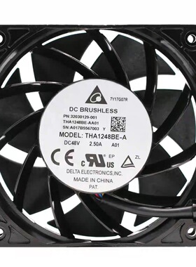 台达THA1248BE-A 48V 2.50A金属耐高温暴力风扇12038散热风扇12CM