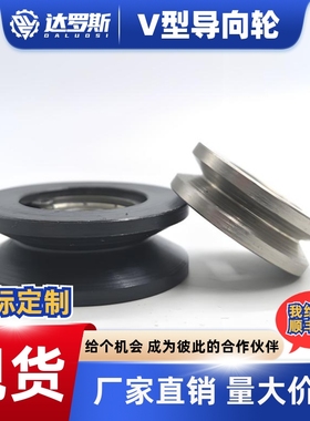 v型轨道滑轮导向轮VMRN吊轮 钢丝绳滑轮VMQN VMRB VMQB VMRG VMQG