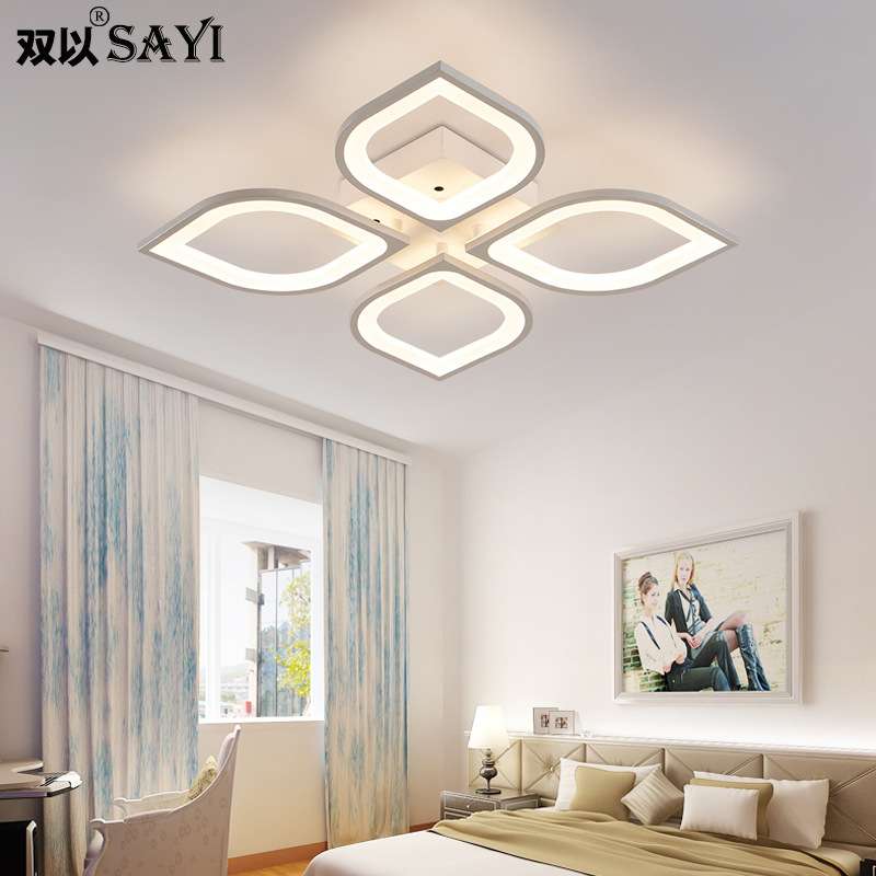 客厅吸顶灯 现代简约大气led吸顶灯个性创意花形卧室书房灯后现代