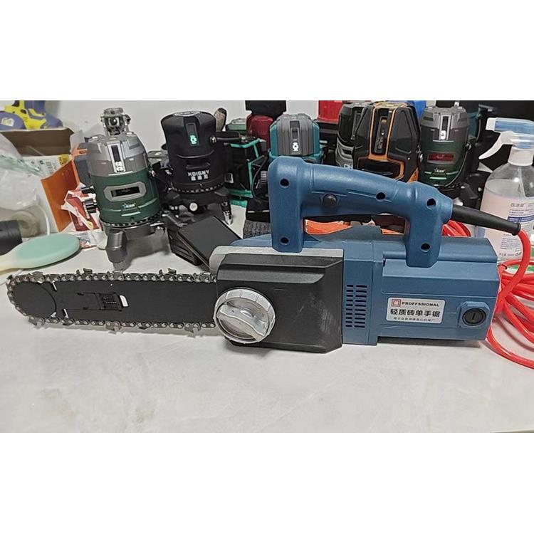 SSD-300手持式轻质砖切割机泡沫砖链锯加气砖用220V电动快速