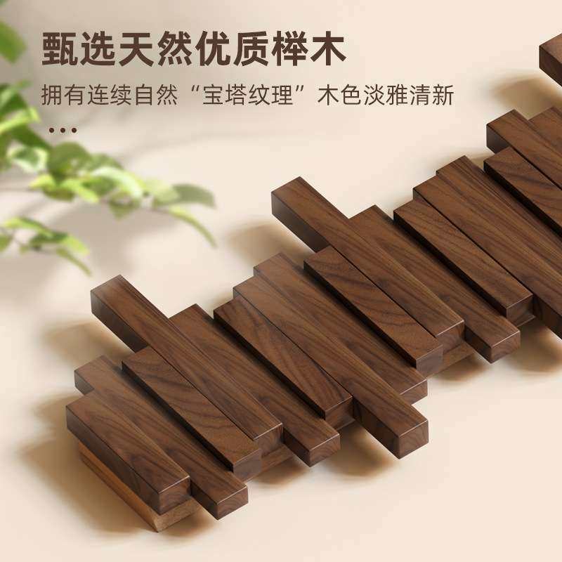 跨境木质创意钢琴键挂衣架入户玄关卧室门后衣帽置物架错落置物架