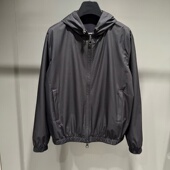 老钱风山羊绒双面穿连帽飞行员夹克外套男士 冬季 高级感休闲防风衣