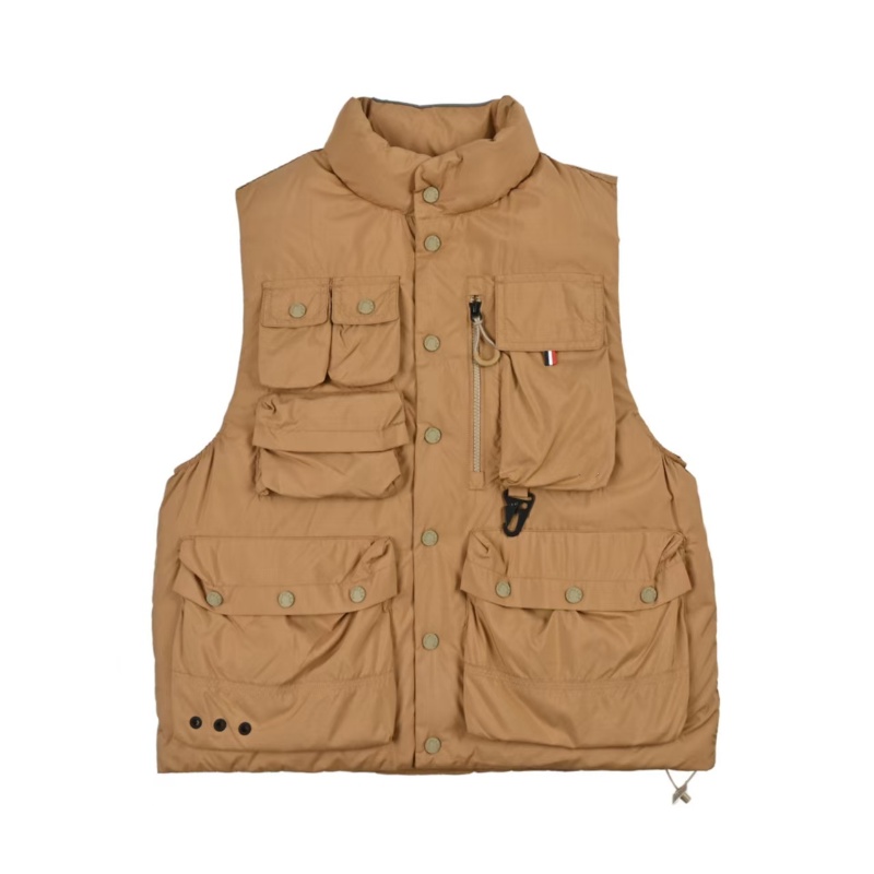 滑雪系列多口袋工装鹅绒羽绒马甲