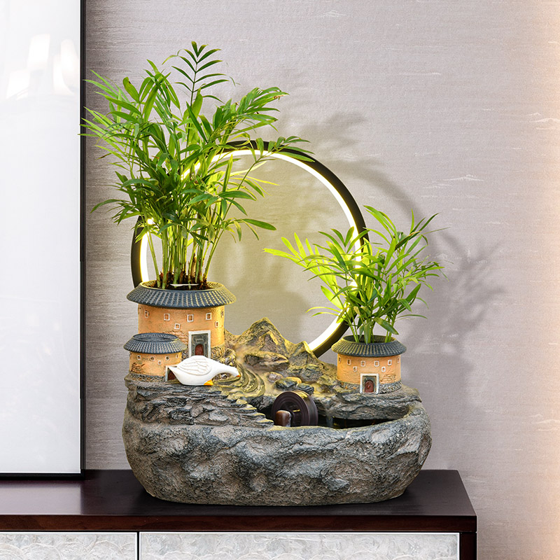 循环水流水摆件装饰品