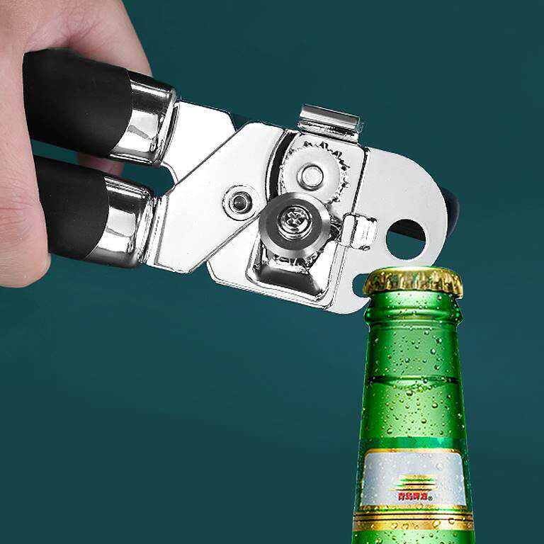 铁皮罐头开罐器不锈钢商用开罐器多功能啤酒瓶起子开椰浆铁罐头刀