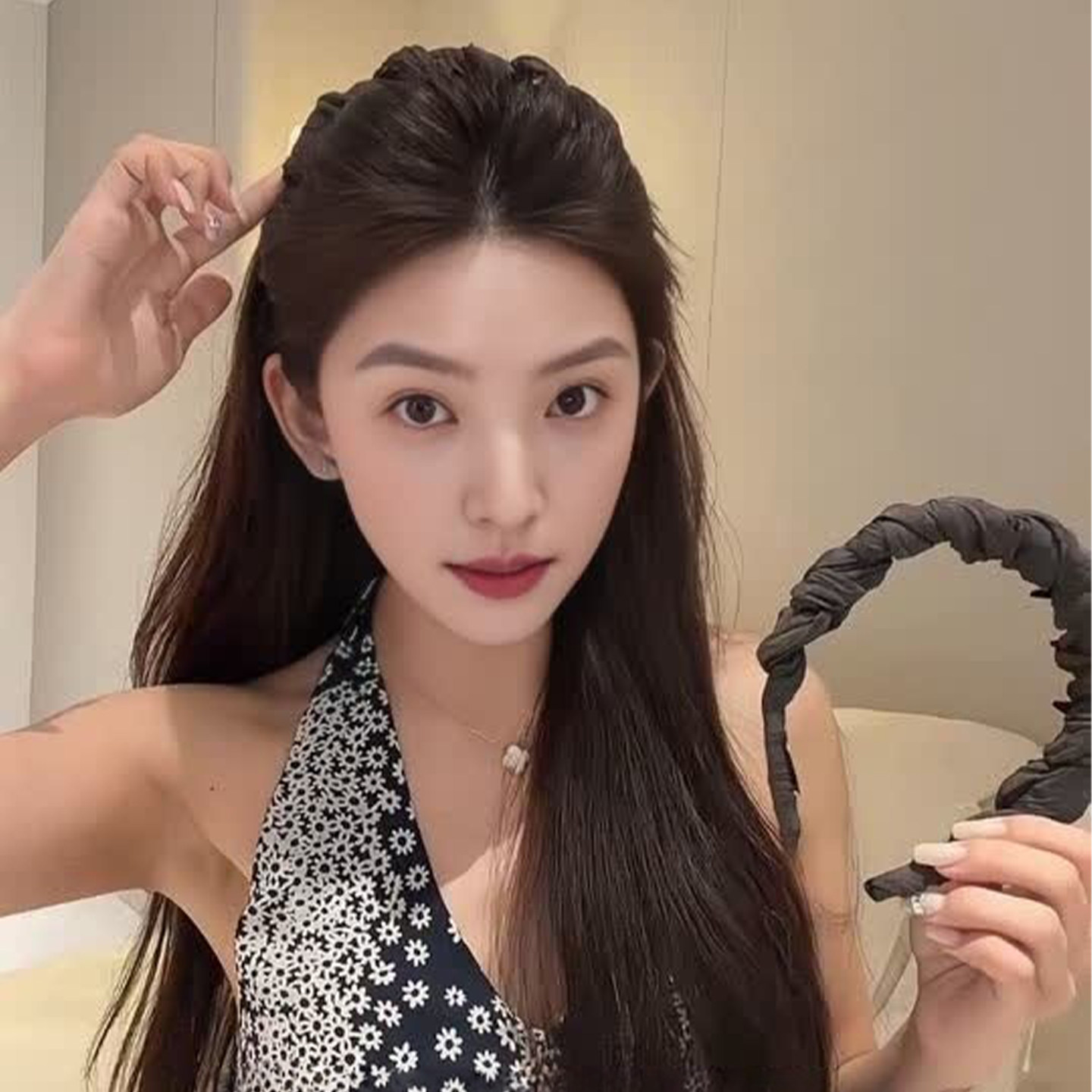 显发量多自然透气头包脸高颅顶发箍女士款2026新款头箍发卡头饰