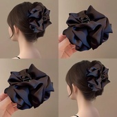 拯救扁塌云朵泡泡褶皱抓夹女2025新款 高级感饱满后脑勺发夹头饰