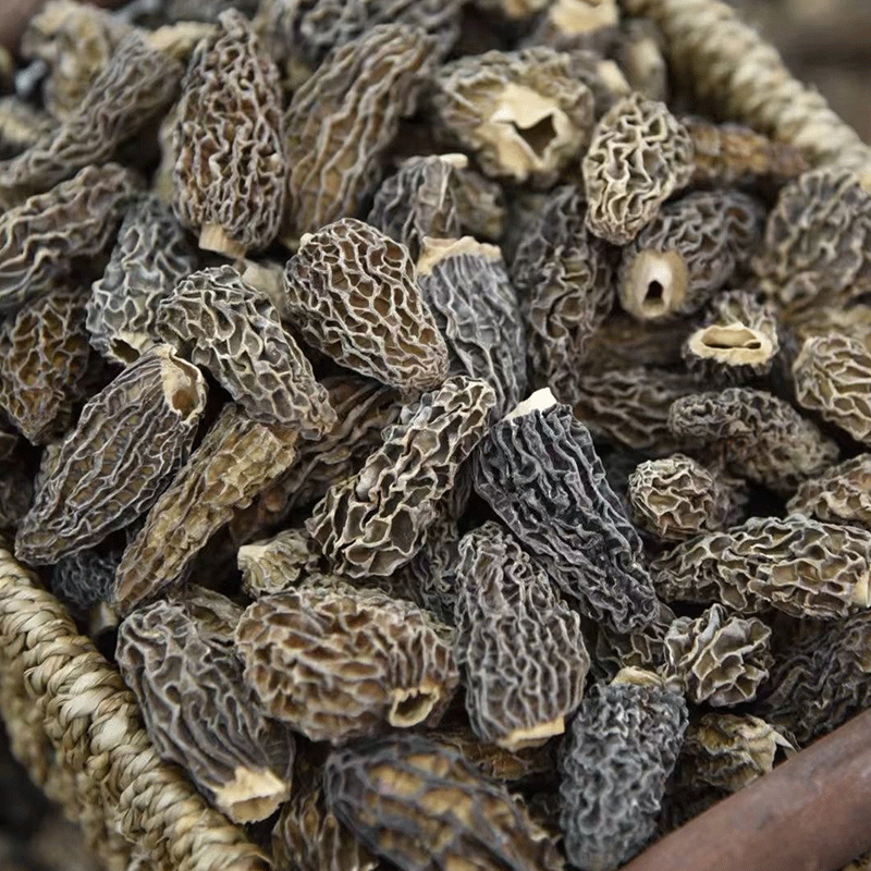 野生羊肚菌干货剪柄云南高原特产精选500g野生菌煲汤食材羊肚蘑菇