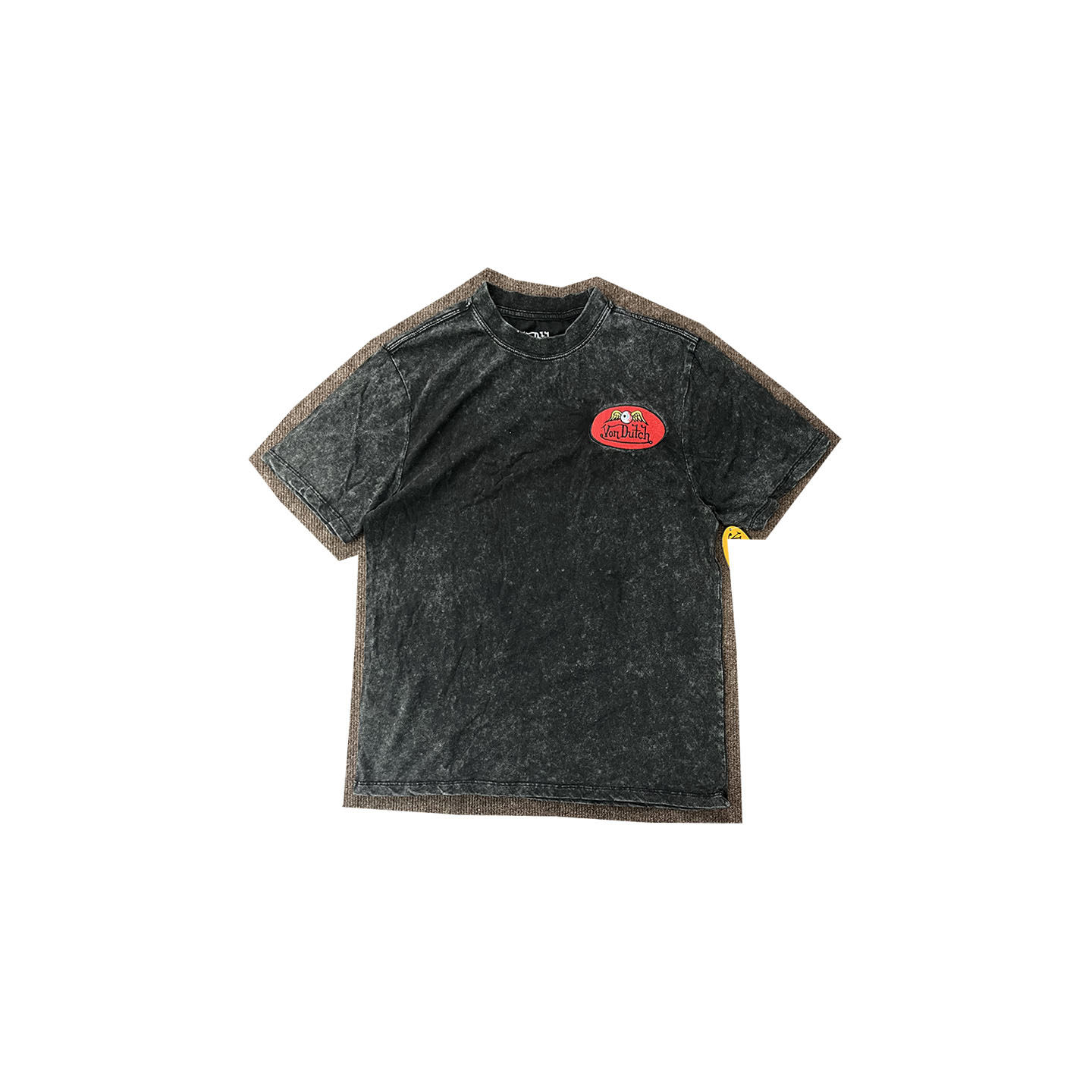 thumbnail for Miscellaneous American Vintage Locomotive 90s Y2K Millennium Style Von Dutch Cotton Short Sleeve T-Shirt