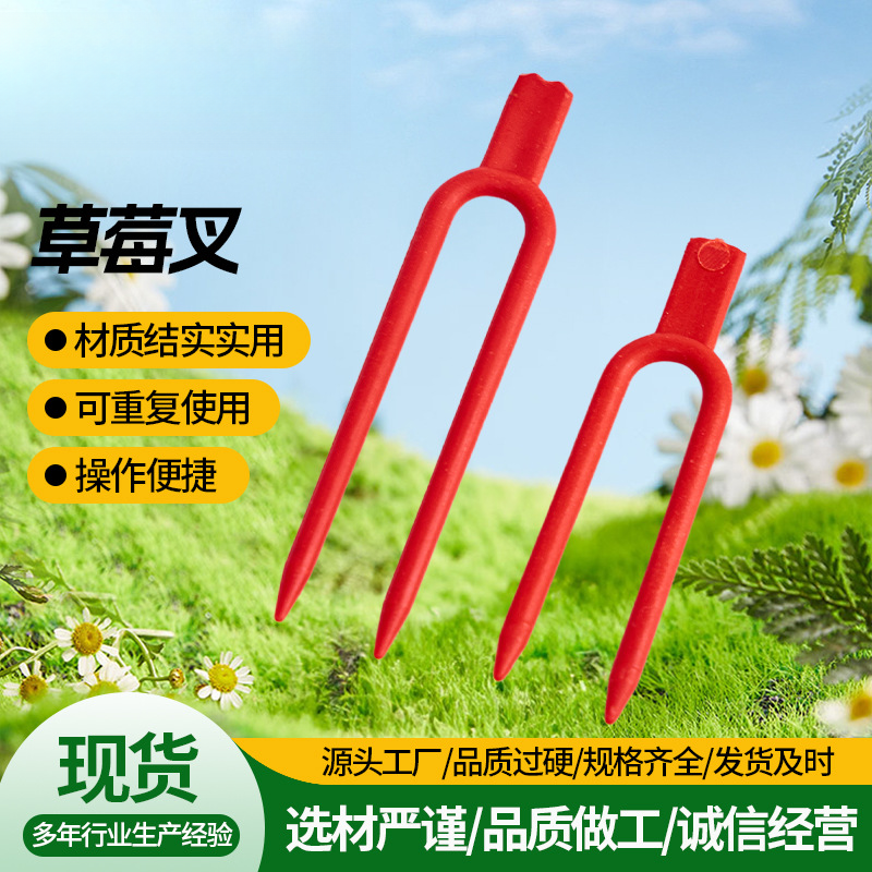草莓育苗叉西瓜甜瓜固定生根压苗叉藤蔓植物固定器压蔓生根定植叉