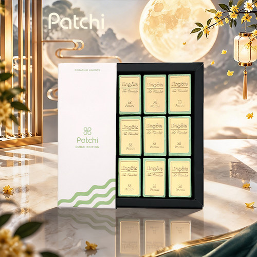 PATCHI佰七迪拜进口巧克力开心果酱金砖礼盒礼物高端零食伴手礼