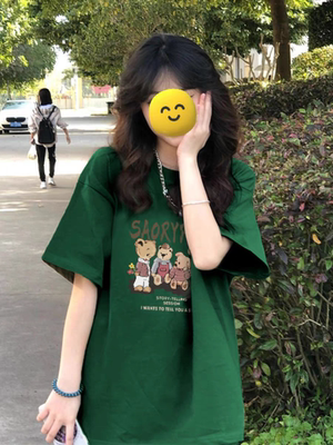 设计感新款夏季上衣纯棉t恤ins