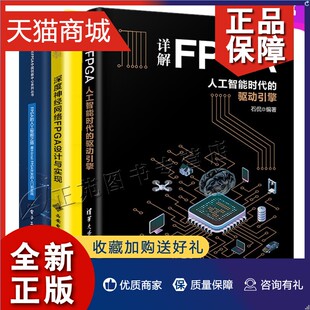 正版 人工智能时代 详解FPGA 共3册 入门到实践 人工智能之路 基于Intel 驱动引擎 FPGA开发 FPGA 深度神经网络FPGA设计与实现