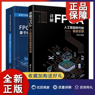 正版 人工智能时代 详解FPGA 2册 入门到实践书 人工智能之路 基于Intel 驱动引擎 FPGA开发 FPGA 新技术开发书