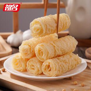 热卖响铃卷火锅麻辣烫食材油炸腐竹皮螺蛳粉干货速食豆腐皮豆