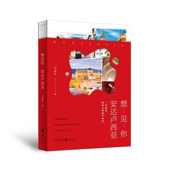 【正版书包邮】想见你安达卢西亚沈歆昕重庆出版社