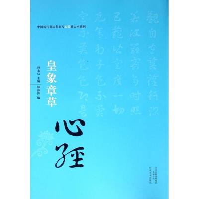 【正版书包邮】中国历代书法名家写心经放大本系列皇象章草心经钟海涛河南美术出版社