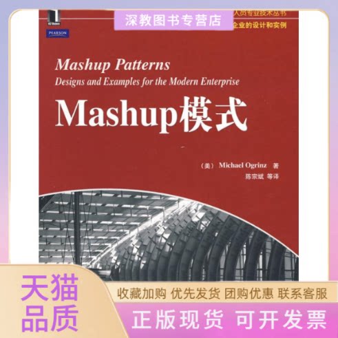 【正版书包邮】Mashup模式开发人员专业人员技术丛书奥格林兹机械工业出版社