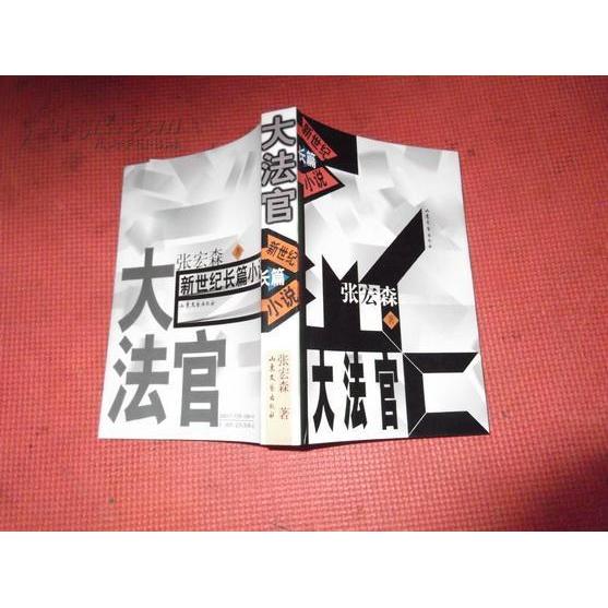 【正版书包邮】大法官张宏森山东文艺出版社