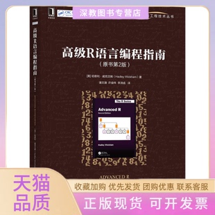 【正版书包邮】高级R语言编程指南原书第2版哈德利威克汉姆著潘文捷许金炜李洪成译机械工业出版社