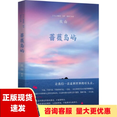 【正版书包邮】蔷薇岛屿庆山北京十月文艺出版社
