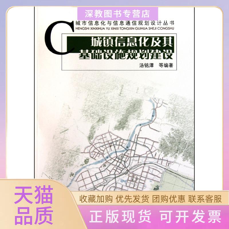 【正版书包邮】城镇信息化及其基础设施规划建设汤铭潭中国建筑工业出版社