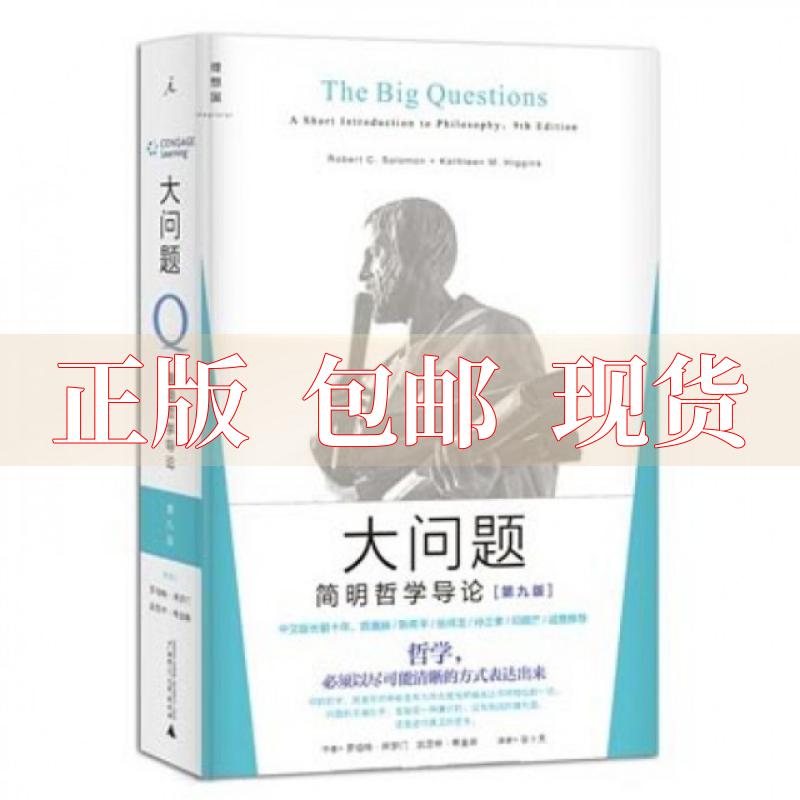 正版包邮 大问题简明哲学导论罗伯特所罗门广西师范大学出版社