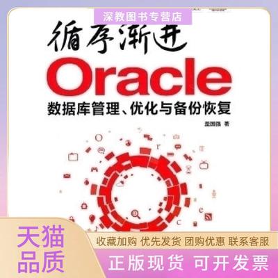 【正版书包邮】循序渐进Oracle数据库管理优化与备份恢复盖国强人民邮电出版社