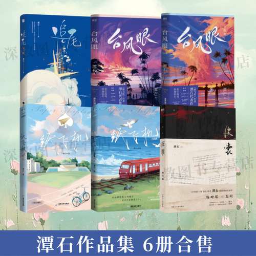 潭石作品集台风眼+纸飞机+皮囊