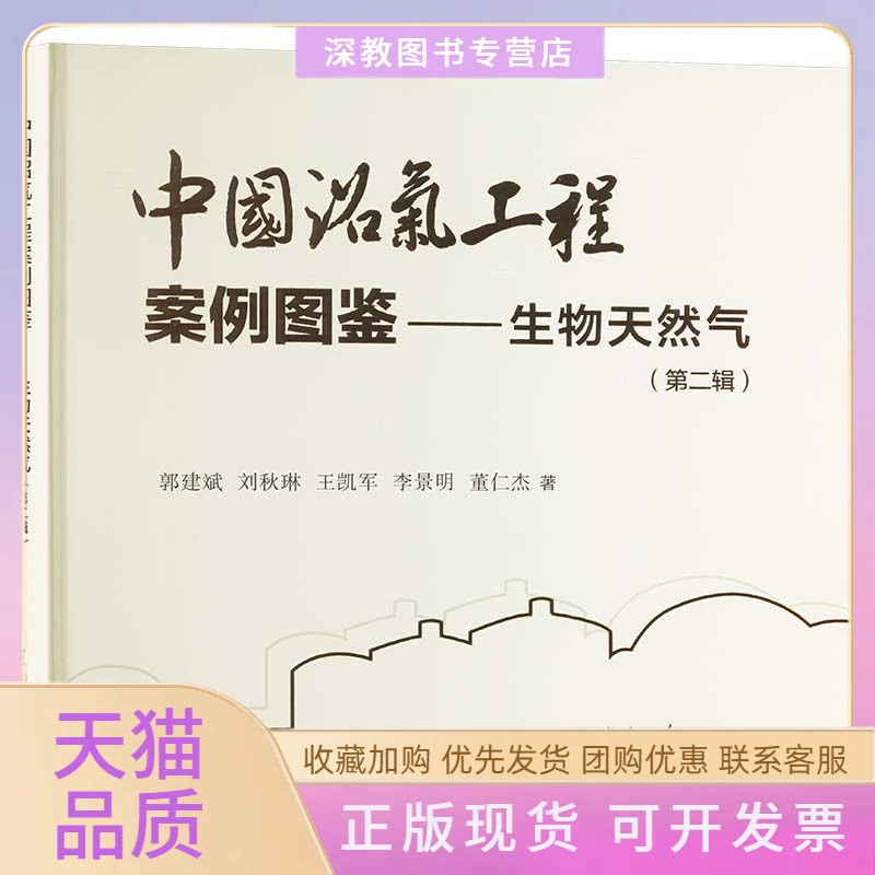 【正版书包邮】中国沼气工程案例图鉴生物天然气第二辑郭建斌刘秋琳王凯军李景明董仁杰清华大学出版社