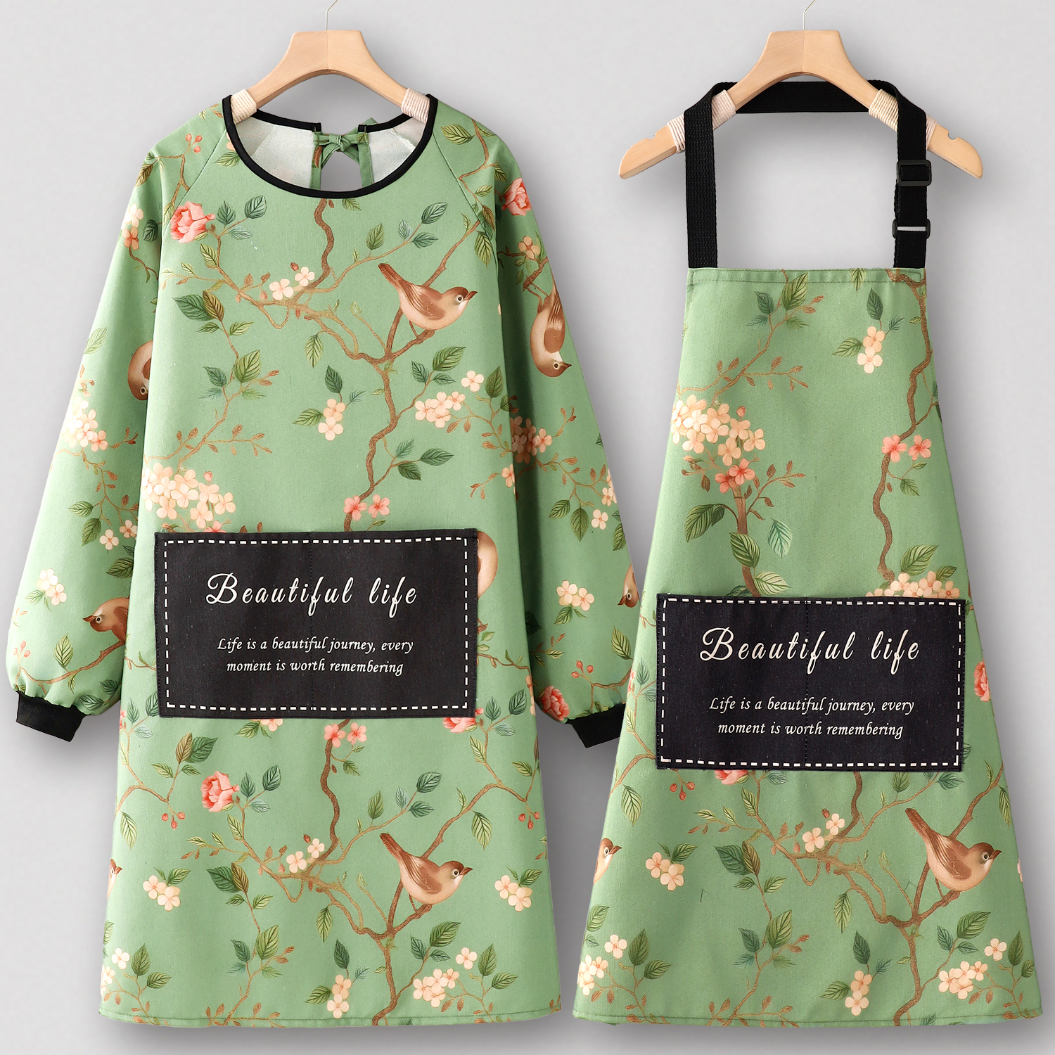 园艺围裙厨房家用上班专用