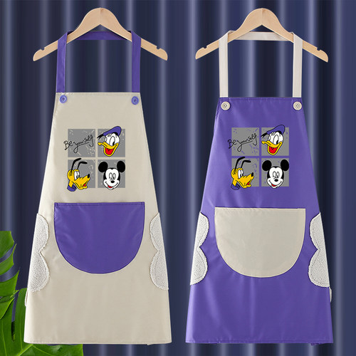 防水防油围裙可擦手工作服