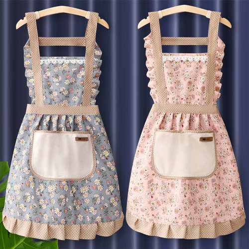 纯棉公主风时尚女士围裙