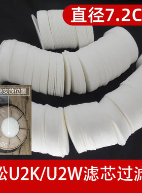 2mm厚日本重松dr28面具保护棉U2K/U2W进口棉过滤纸口罩配件可水洗