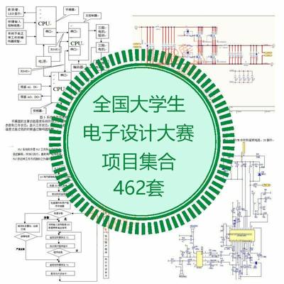 全国大学生电子设计大赛项目合集毕业设计单片机PCB电赛作品STM32