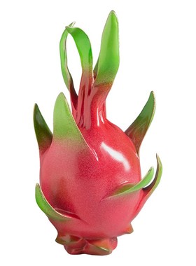 速发黄铜水果火龙果红红火火摆件乔迁新居礼物客厅玄关办公室摆设