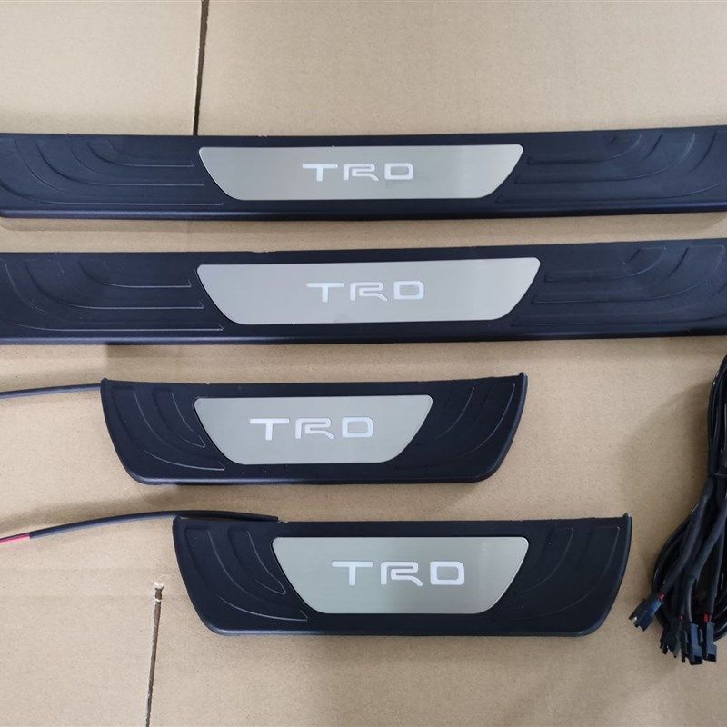 速发适用于14-21三代DJ DL马自达2 mazda2 demio带灯门槛条 迎宾