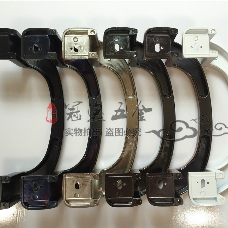 速发现货C型红古铜色欧式移门拉手重型推拉门把手C型中拉手