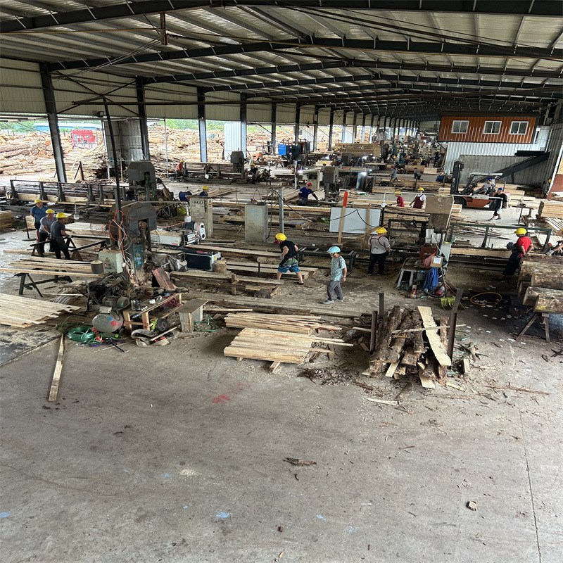 速发实木包装木箱托盘打包架垫木垫板用松木三角木建筑木方枕木工