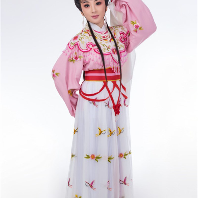 速发越剧黄梅戏闽剧花鼓戏琼剧歌仔戏梁祝祝英台楼台会天散花戏服