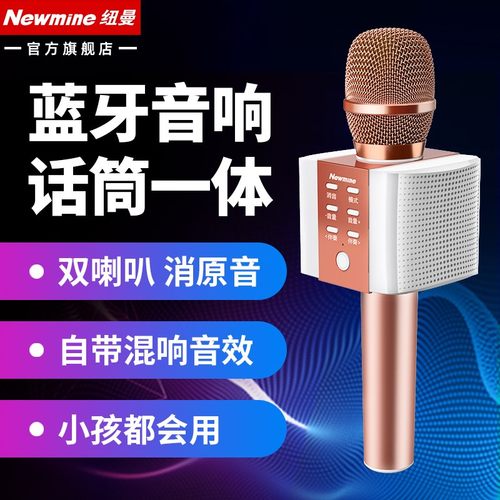 纽曼话筒音响一体麦克风家庭ktv