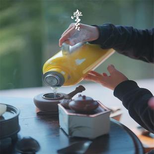 傳家壺家用辦公室保溫壺車載旅行保溫水杯不銹鋼老白茶燜茶壺