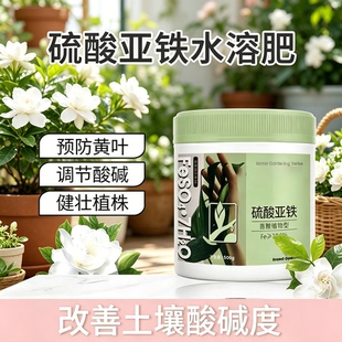 硫酸亚铁养花专用肥料酸性水溶肥柠檬酸搭配家用盆栽花卉补铁肥料