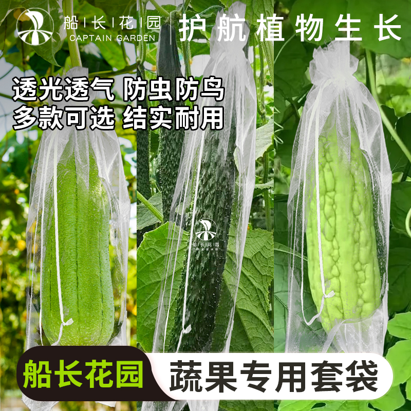 蔬果套袋瓜果茄子通用防虫鸟网袋