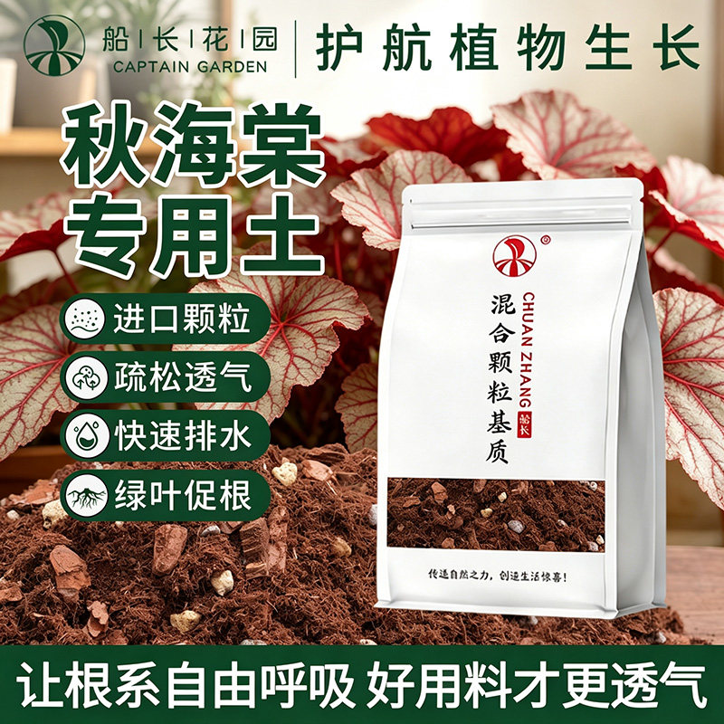 秋海棠专用土家庭种植通用营养土图片