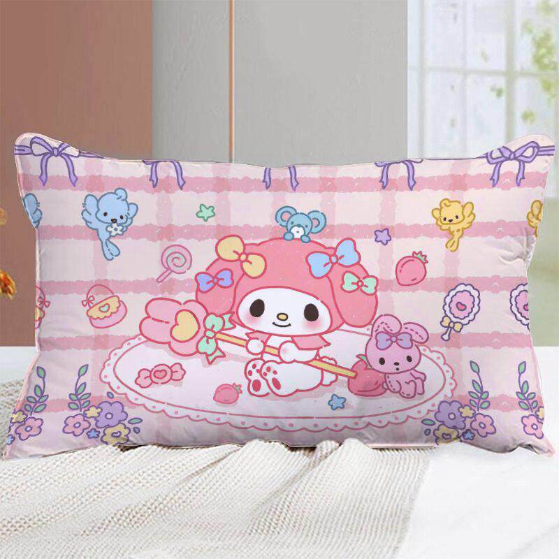 三丽鸥抱枕卡通可爱美乐蒂双面枕头学生宿舍长方形午睡靠垫少女心