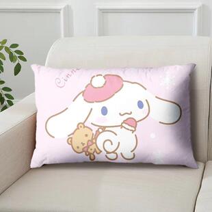 大耳狗枕头网红三丽鸥可爱卡通玉桂狗双面含芯枕套定制套子抱枕