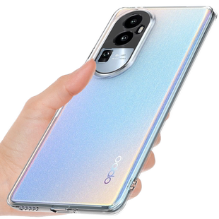 适用于opporeno10手机壳透明OPPO Reno10pro手机套reno10pro+气囊防摔保护套新款硅胶软全包边男女款个性创意