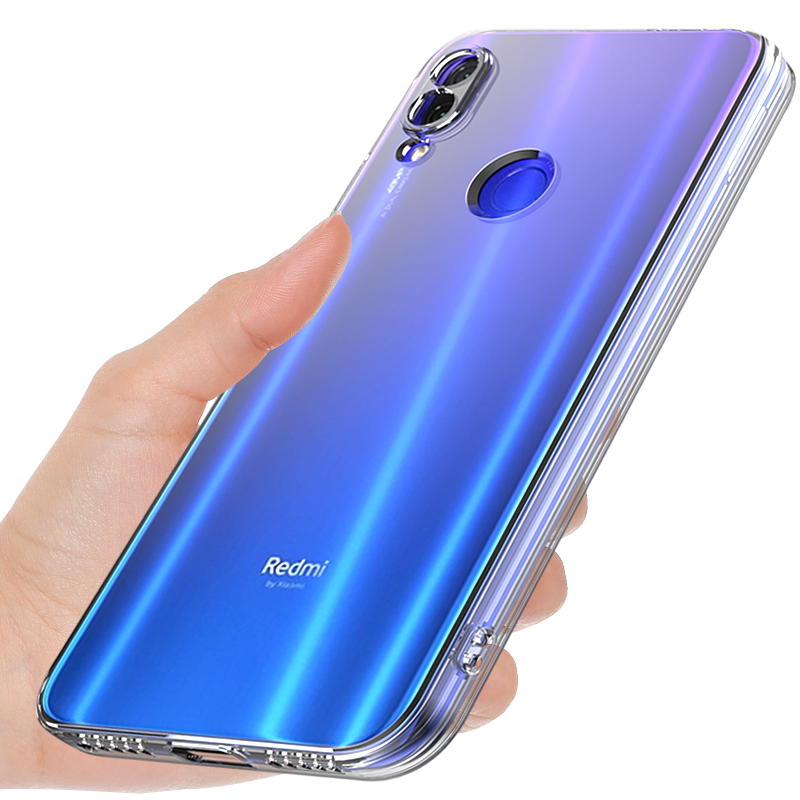 适用于红米note7手机壳透明防摔