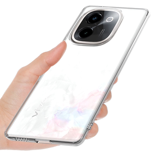 适用于vivoy200手机壳透明VIVO Y200GT保护套Y200新款5G气囊防摔全包边硅胶外壳男女简约软个性创意指环支架